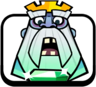 👴 roi, gemme, couronne, barbe, dessin animé, glace, jeu telegram sticker