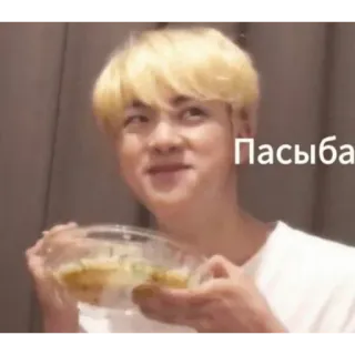 🙏 Пасыба danke, russisch, essen, porträt telegram sticker
