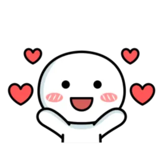 💞 amore, cuore, carino, felice, emoji whatsapp sticker