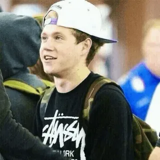 ✨ Niall Horan STUSSY NEW YORK ผู้ชาย, คนดัง, ภาพเหมือน, ผู้ชาย, มีชื่อเสียง, คน telegram sticker