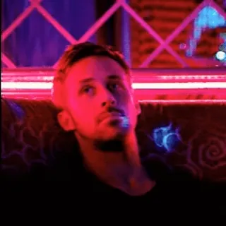 ❤️ Ryan Gosling acteur, célébrité, portrait, star de cinéma whatsapp sticker