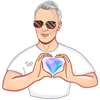 Blockchain TON by @gusevself whatsapp stickers