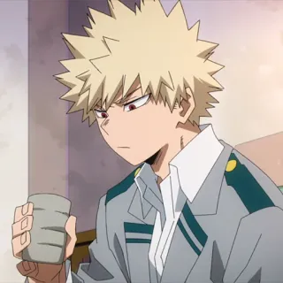 💥 Bakugo Katsuki My Hero Academia Anime, Bakugo, Manga, Pahlawan, My Hero Academia, Karakter, Katsuki whatsapp sticker
