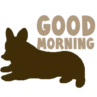 ☀️ dog, silhouette, animal, pet, friend telegram sticker