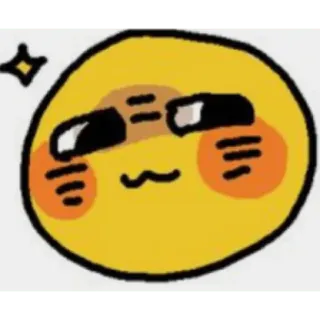 😀 Emoji, Fofo, Kawaii, Sticker, Desenho animado whatsapp sticker