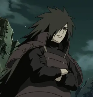 🀄️ Madara Uchiha Naruto Anime, Ninja, Wojownik, Manga, Złoczyńca, Uchiha, Madara telegram sticker