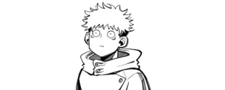 ✨ Yuji Itadori Jujutsu Kaisen Anime, Manga, Jujutsu Kaisen, Yuji Itadori, Charakter telegram sticker
