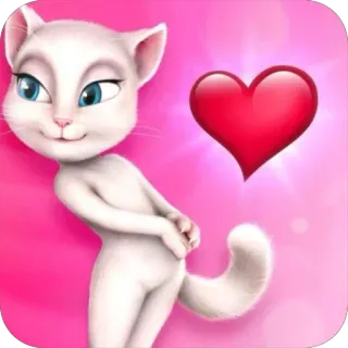 🫥 Talking Angela Talking Tom and Friends telegram sticker