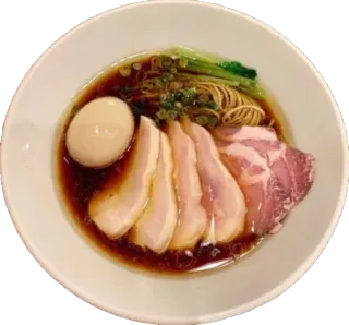 🍜 Ramen, Comida, Macarrão, Ovo, Porco telegram sticker