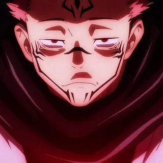 🎴 Ryomen Sukuna Jujutsu Kaisen Anime, Sukuna, Jujutsu Kaisen, Schurk telegram sticker