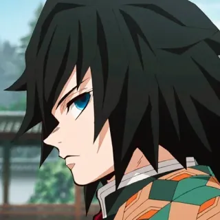 😠 Giyu Tomioka Demon Slayer Anime, Thanh Gươm Diệt Quỷ, Giyu Tomioka, Manga, Nhân vật telegram sticker