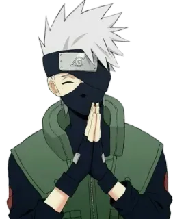 🖤 Kakashi Hatake Naruto Kakashi, Naruto, Anime, Manga, Ninja, Kreskówka telegram sticker