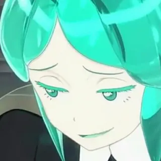 😏 Phosphophyllite Houseki no Kuni anime, phosphophyllite, houseki no kuni, character, gem, crystal telegram sticker
