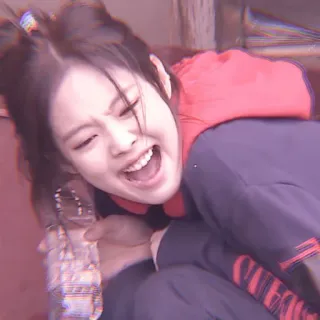 🍼 Jennie Kim người, phụ nữ, mỉm cười, k-pop, jennie, blackpink, ca sĩ telegram sticker