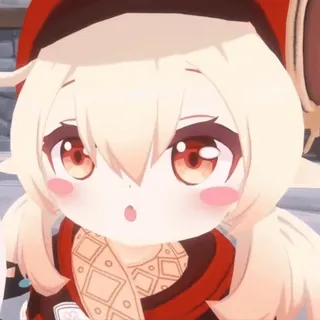 😲 Klee Genshin Impact Anime, Gioco, Genshin Impact, Klee, Carino, Personaggio telegram sticker
