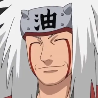 🙂 Jiraiya Naruto 油 アニメ, マンガ, 自来也, ナルト, キャラクター telegram sticker