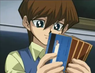 💳 Seto Kaiba Yu-Gi-Oh! anime, manga, duel monsters, trading cards, kaiba telegram sticker