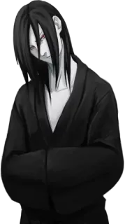 😕 Anime, Manga, Dark, Emo, Goth telegram sticker