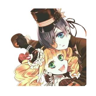 😃 Anime, Cartoon, Figuren, Freundschaft, Süß telegram sticker