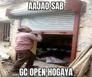 👋 AAJAO SAB
GC OPEN HOGAYA telegram sticker