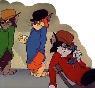 😈 Gatti cartoni animati, Gatti, Personaggi, Animato telegram sticker