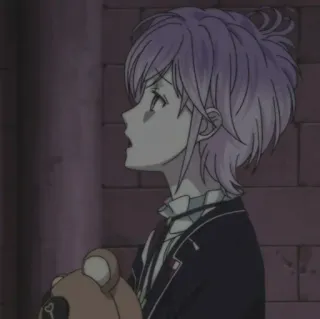 🧸 Laito Sakamaki Diabolik Lovers anime, diabolik lovers, laito sakamaki, vampire, cute, anime character, teddy bear telegram sticker