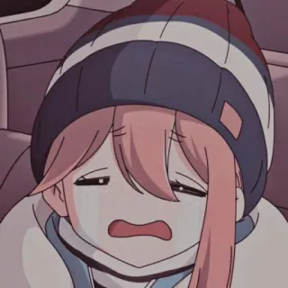 😭 anime, verdrietig, huilen, meisje, cartoon, personage, emotioneel telegram sticker