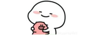 🍚 desenho animado, fofo, porco, boneco palito, kawaii whatsapp sticker