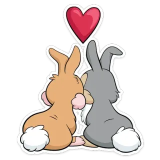 Зайки (@TgSticker) telegram stickers