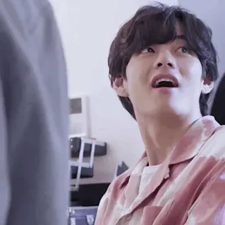 😳 V kpop, bts, v, taehyung, sänger, promi, idol telegram sticker