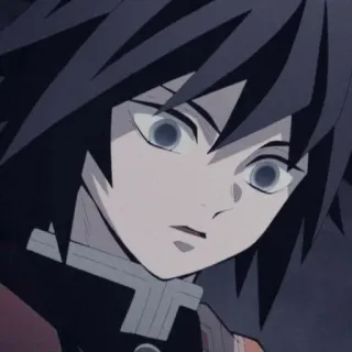 😟 Giyu Tomioka Demon Slayer anime, demon slayer, giyu, tomioka, charakter telegram sticker