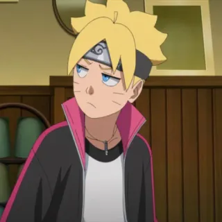 😕 Boruto Uzumaki Boruto 애니메이션, 만화, 캐릭터, 보루토, 우즈마키, 나루토 telegram sticker