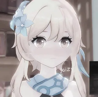 🧊 Lumine Genshin Impact jaizy 动漫, 游戏, 原神, 荧, 角色, 电子游戏 telegram sticker