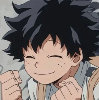 🥦 Izuku Midoriya My Hero Academia Anime, Manga, Izuku, Midoriya, My Hero Academia, Personnage, Garçon telegram sticker