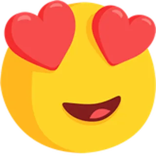 😍 Emoji, Miłość, Serca, Szczęśliwy, Uczucie telegram sticker