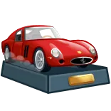 🎁 voiture, ferrari, véhicule, classique, rouge, voiture de sport whatsapp sticker