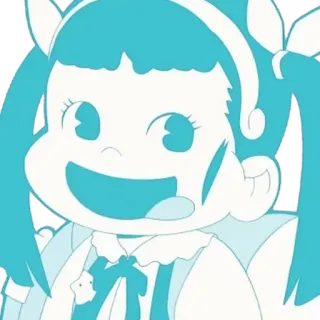 🍙 Anime, Garota, Kawaii, Desenho animado, Alegre, Fofo telegram sticker