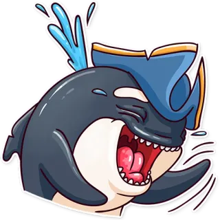 Orca88 the Pirate! telegram stickers