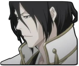 🙃 Byakuya Kuchiki Bleach Anime, Byakuya Kuchiki, Bleach, Mangá, Japonês, Personagem, Adesivo whatsapp sticker