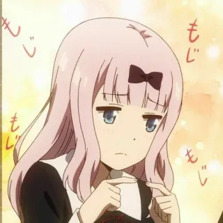 💌 Chika Fujiwara Kaguya-sama: Love Is War もじ Anime, Chika Fujiwara, Kaguya-sama Love is War, Cartoon, Süß, Manga telegram sticker