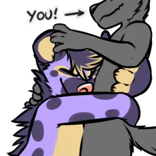 🤗 you! telegram sticker