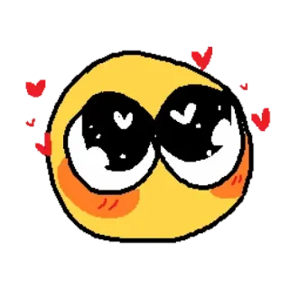 🥰 Emoji, Hati, Lucu, Ekspresi, Cinta telegram sticker
