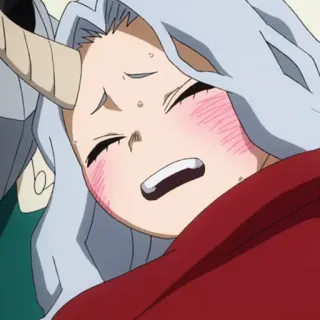 🐚 Eri My Hero Academia Anime, Eri, My Hero Academia, mignon, personnage telegram sticker