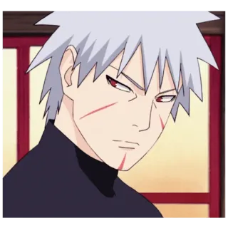 😐 Tobirama Senju Naruto anime, manga, Tobirama Senju, Naruto, ninja, second hokage telegram sticker