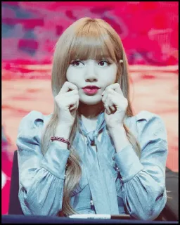 🐬 Lisa kpop, lisa, blackpink, fofa, idol, cantora, garota whatsapp sticker