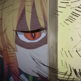 💈 anime, ira, tenebroso, ojo, personaje, mirando, yandere, miedo telegram sticker