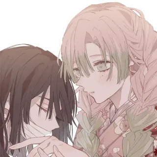 😘 anime, coppia, amicizia, manga telegram sticker