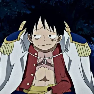 🍖 Monkey D. Luffy One Piece 애니메이션, 원피스, 루피, 몽키 D. 루피, 해적, 만화 telegram sticker