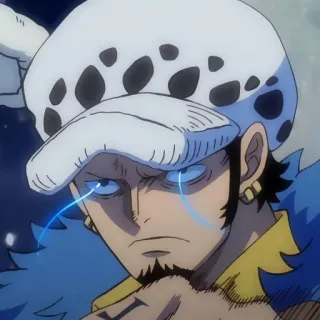 🫀 Trafalgar Law One Piece Anime, One Piece, Trafalgar Law, Charakter, Pirat telegram sticker