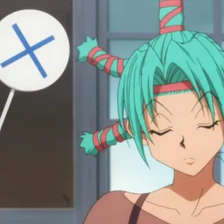😵 Kukuro Mufutsu Hunter x Hunter hunter x hunter, Anime, Zeichen, Kreuz, Kukuro, Mufutsu telegram sticker
